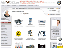 Tablet Screenshot of myvolt.de